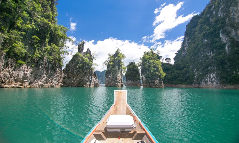 Однодневный тур на озеро Чео Лан в национальном парке Као Сок, остров Самуи, Таиланд
