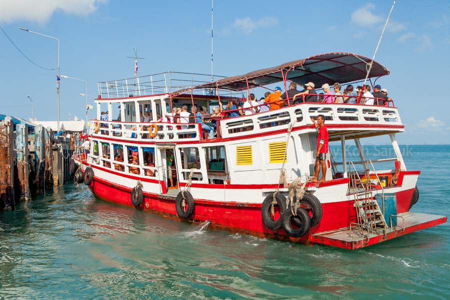 Тур в морской парк Ангтонг на тайском кораблике, остров Самуи, Таиланд
