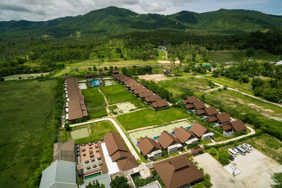 Тайский фермер, остров Самуи, Таиланд