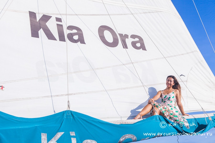 Круизы на парусном катамаране «Kia Ora», остров Самуи, Таиланд