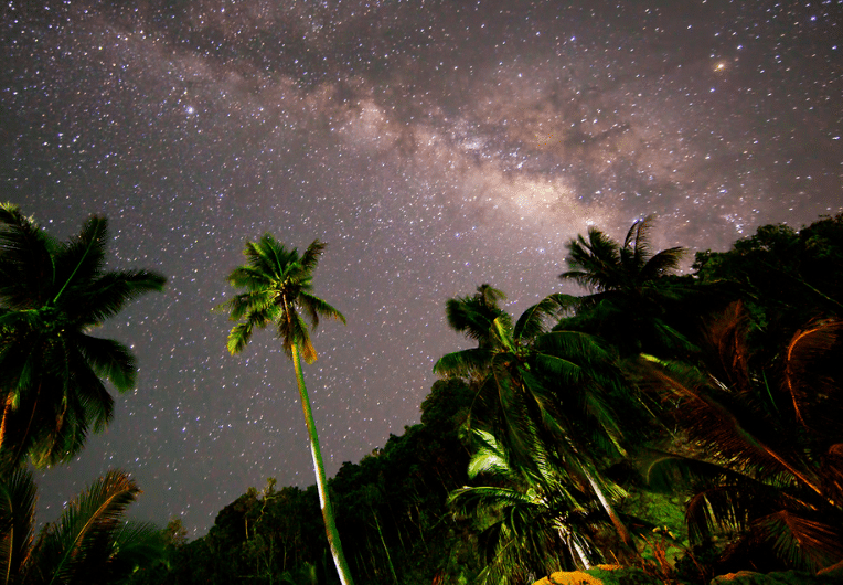 Романтическая ночь на острове морского парка Ангтонг, остров Самуи, Таиланд