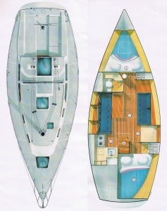 Sanora, koh Samui, boat plan