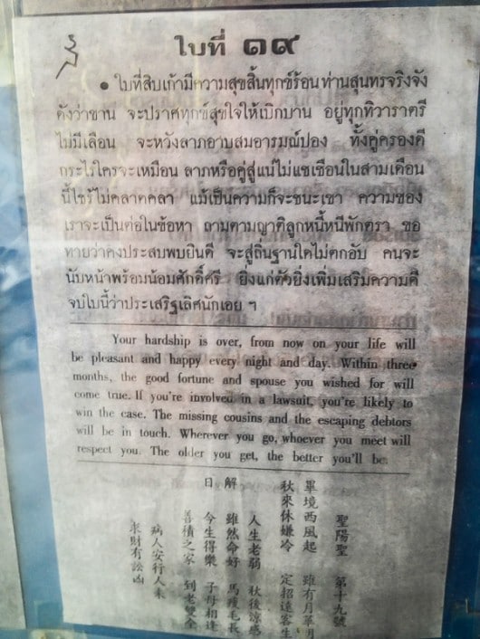 Предсказание Сиамси 19