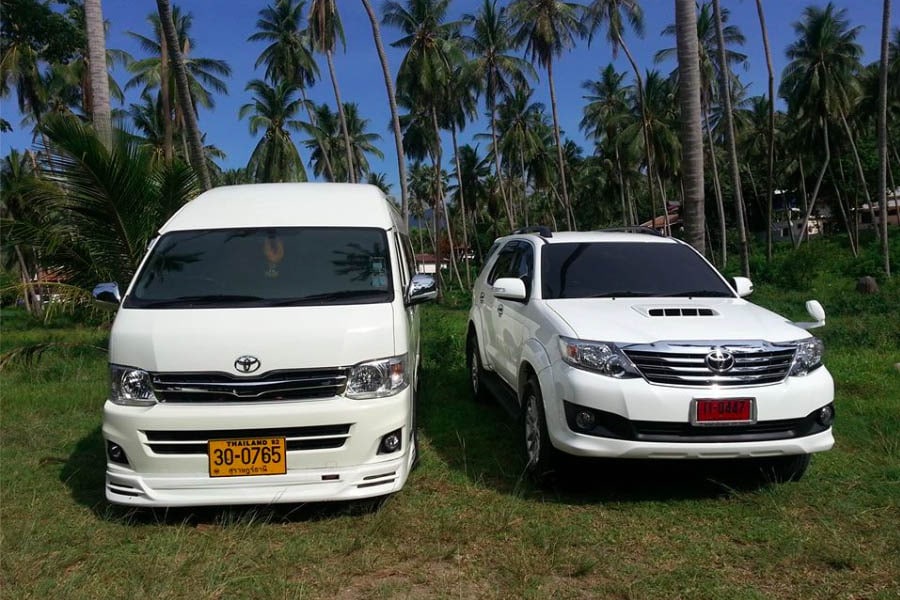 Заказ такси, минивена, лимузина на Самуи, остров Самуи, Таиланд